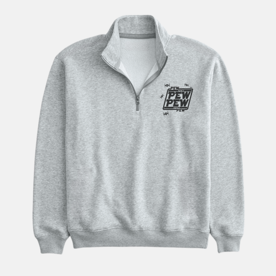 1/4 ZIP PEW - GRUAU