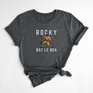 T-SHIRT ROCKY - CORBEAU