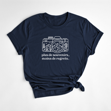 T-SHIRT SOUVENIRS - MARINE