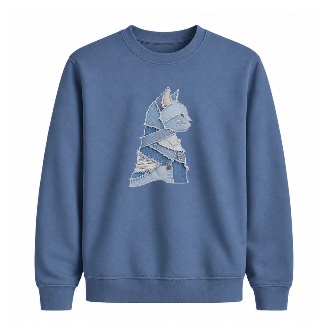 Sweatshirt Chat Denim