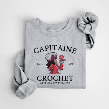 SWEATSHIRT CAPITAINE CROCHET