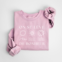 SWEATSHIRT LÈVE DE BONHEUR