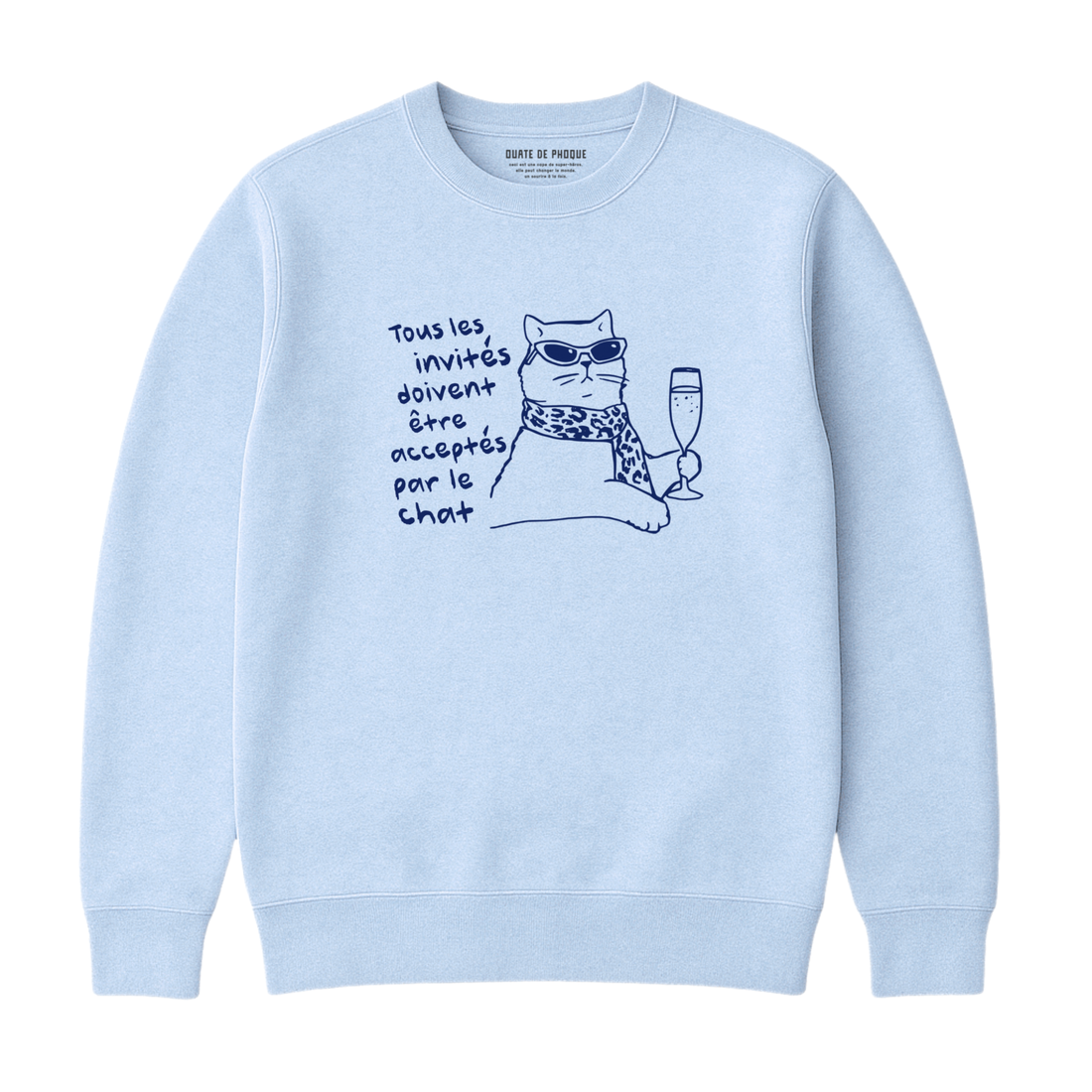 Sweatshirt Invités Chat