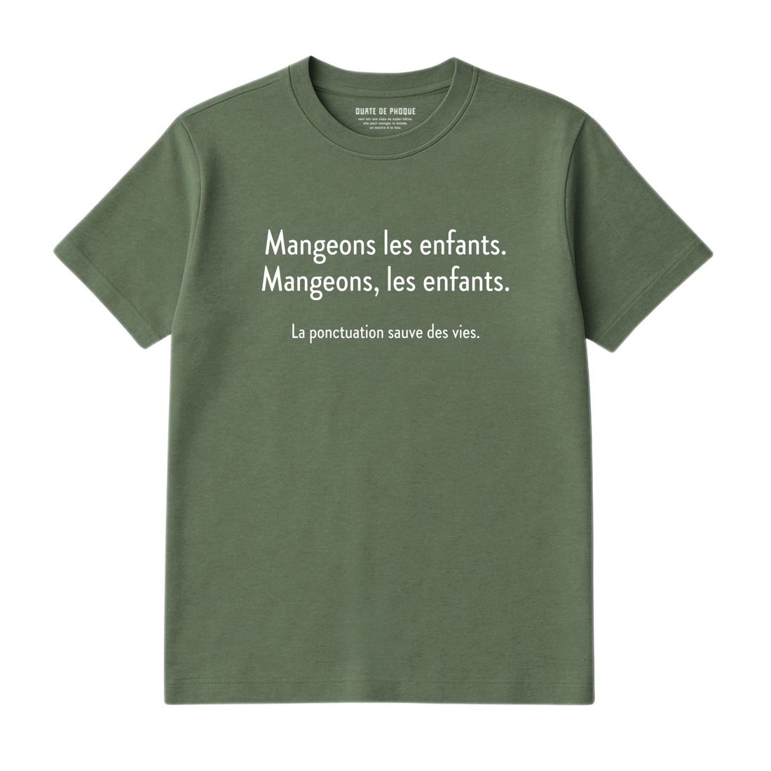 T-Shirt Mangeons Les Enfants