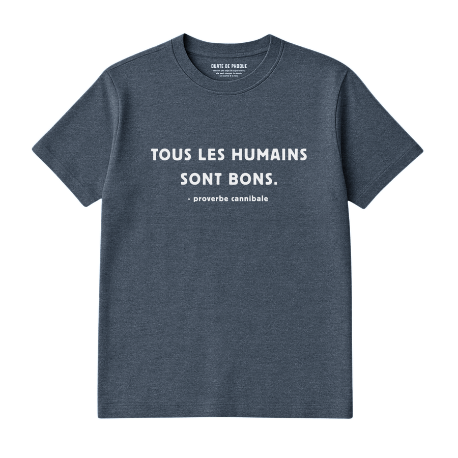 T-Shirt Proverbe Cannibale