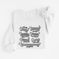 Sweatshirt Pâtes Chats