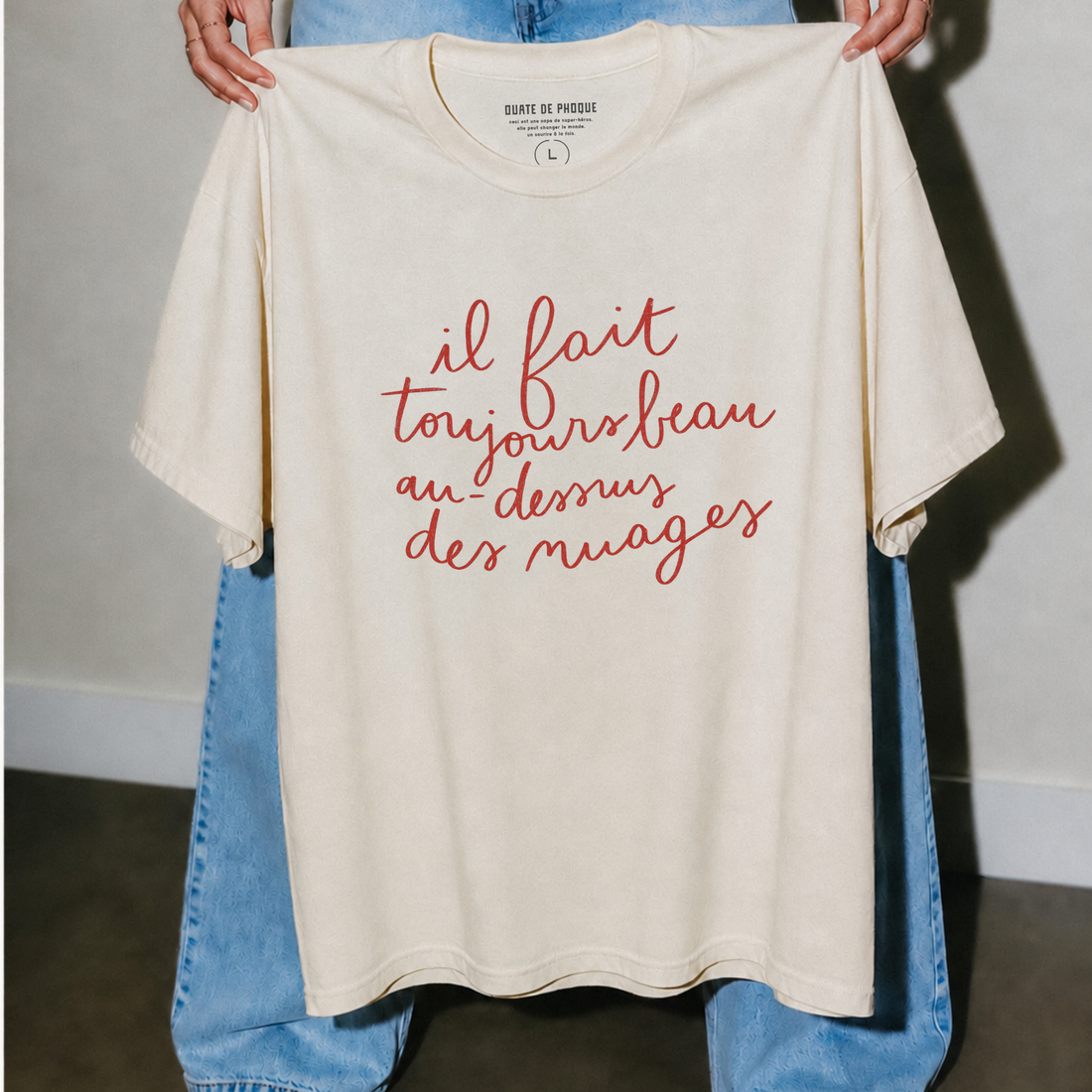 T-Shirt Dessus Des Nuages