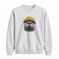 Sweatshirt Loutre Vintage